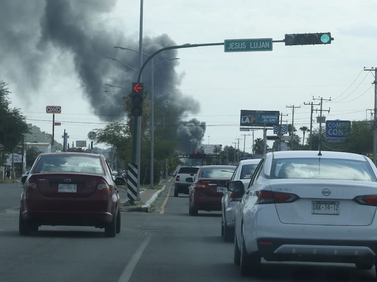 Dos lesionados deja incendio por explosión de gas en Hermosillo