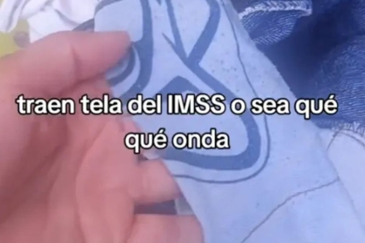 Pantalones ‘Elvi’s’ en lugar de Levi’s: descubre que estan hechos con sábanas de IMSS