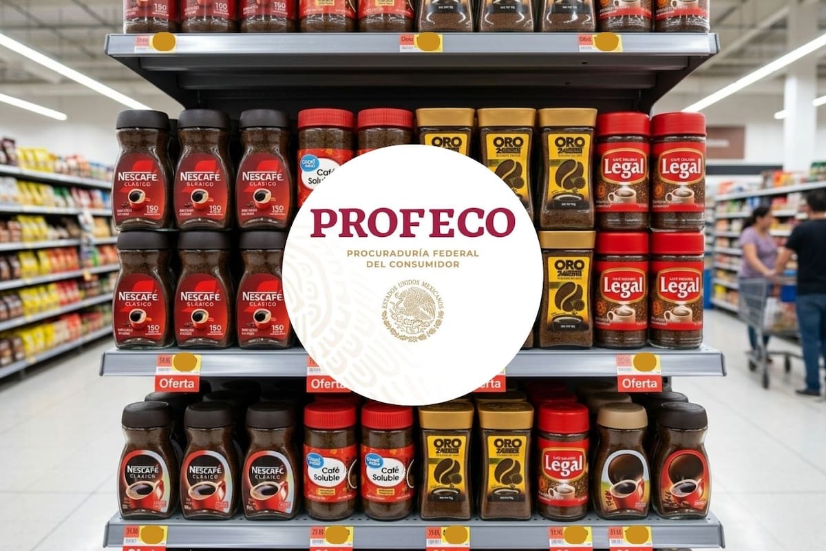 Profeco analiza 39 marcas de café soluble en más de 2 mil pruebas y concluye que Nescafé Clásico, Great Value, Café Oro 24 Kilates y Café Lega son algunos de los que cumplen con los estándares de mayor pureza