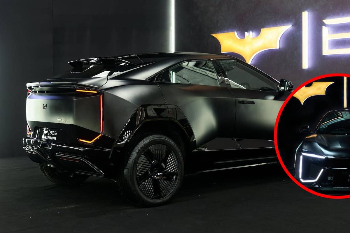 El Batimóvil sí existe: Mahindra lanza su modelo eléctrico BE6 en colaboración con Batman