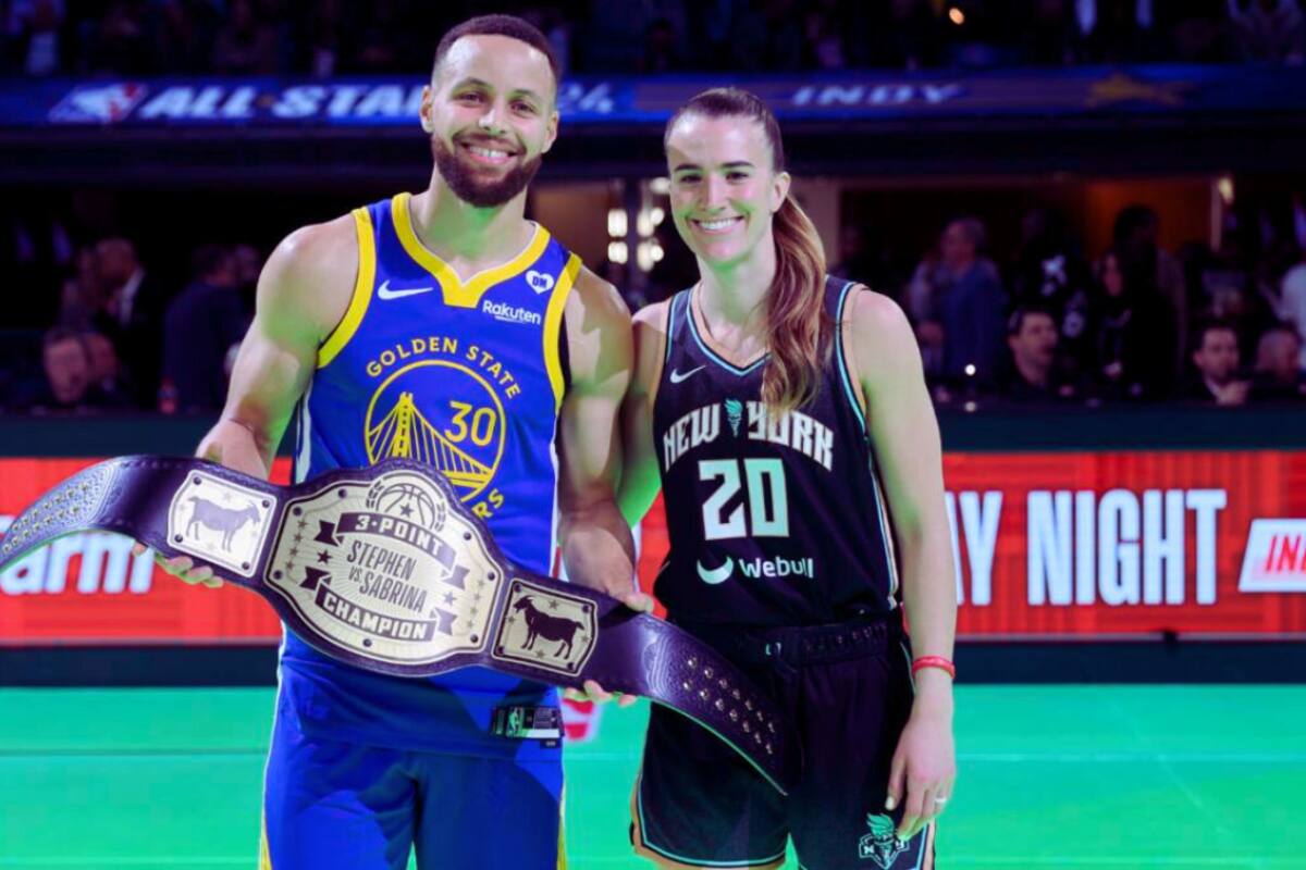 NBA: ¿Quién fue el ganador/a del Curry vs. Ionescu en el concurso de triples en el juego de estrellas 2024?