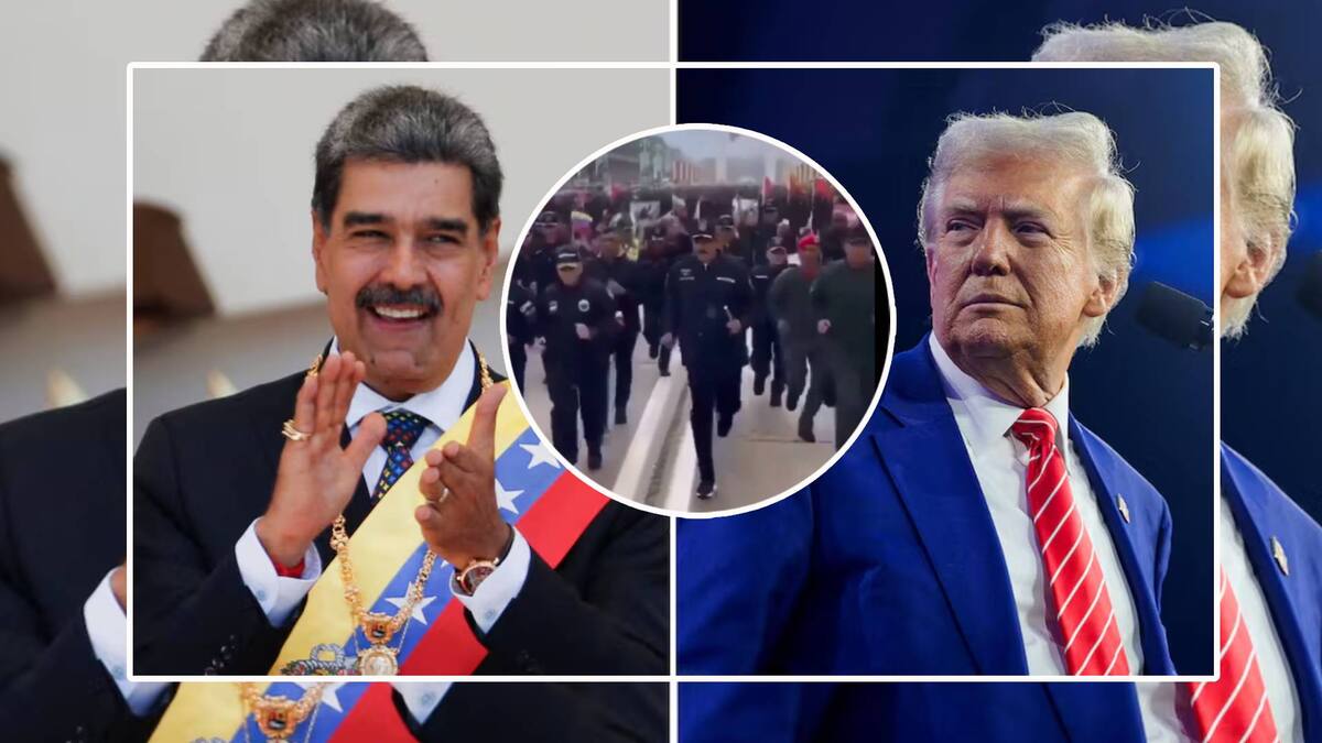 Nicolás Maduro no descarta lucha armada contra Estados Unidos debido a que el ejército de Donald Trump sigue avanzando por el Caribe. | AP y Captura de video
