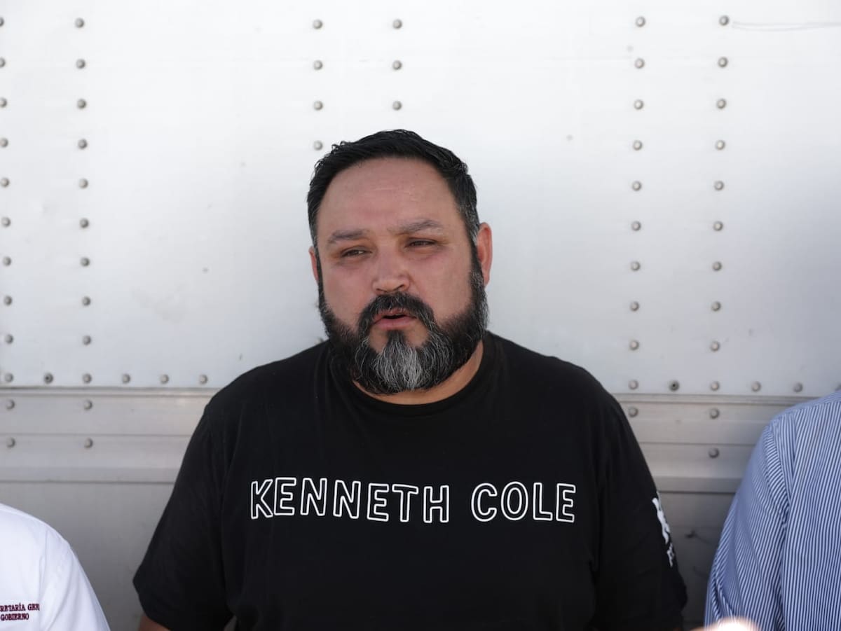 Alan Verdugo, representante de los operadores, advirtió que los transportistas otorgarán un plazo de entre tres semanas y un mes para evaluar si existen avances concretos en la atención de sus demandas l Foto: Javier Gallegos