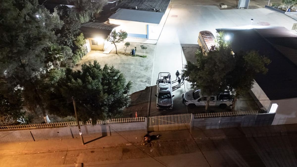 En la zona del ataque se localizaron al menos siete casquillos de arma corta. Foto: Border Zoom