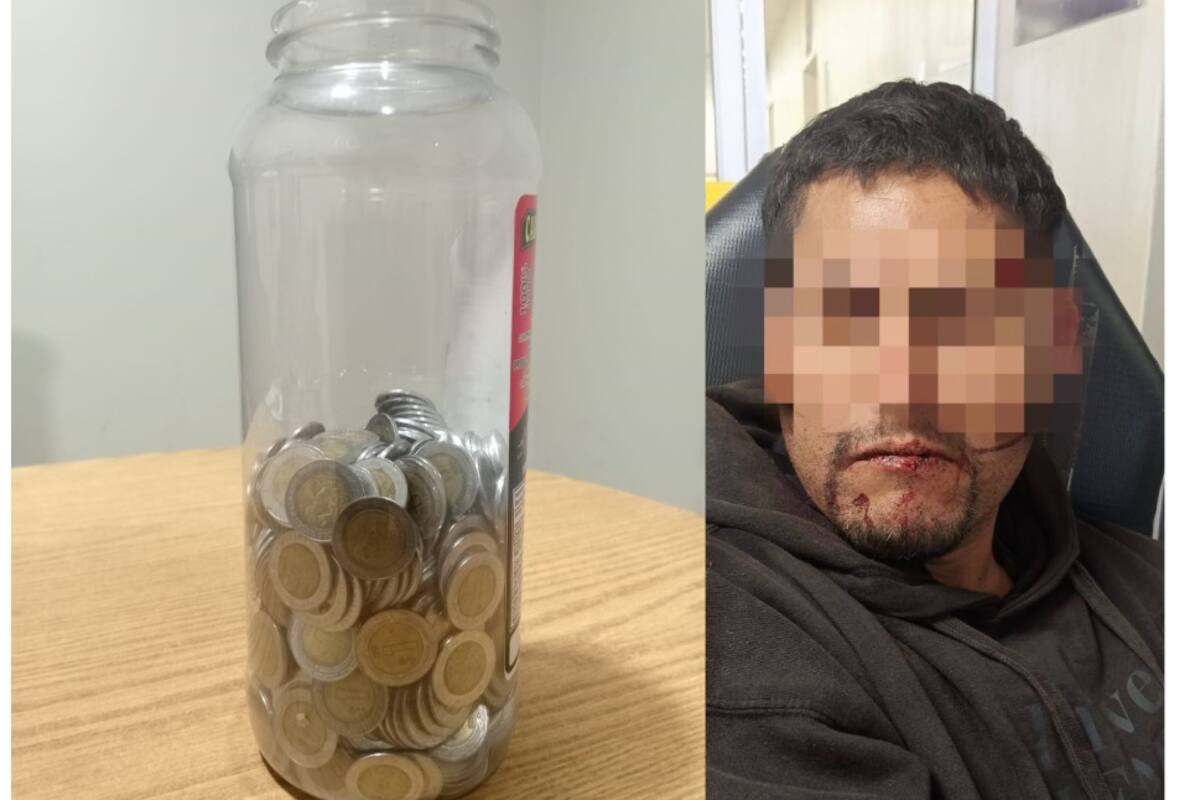 Sujeto amarra y golpea a empleada durante un robo en un autoservicio