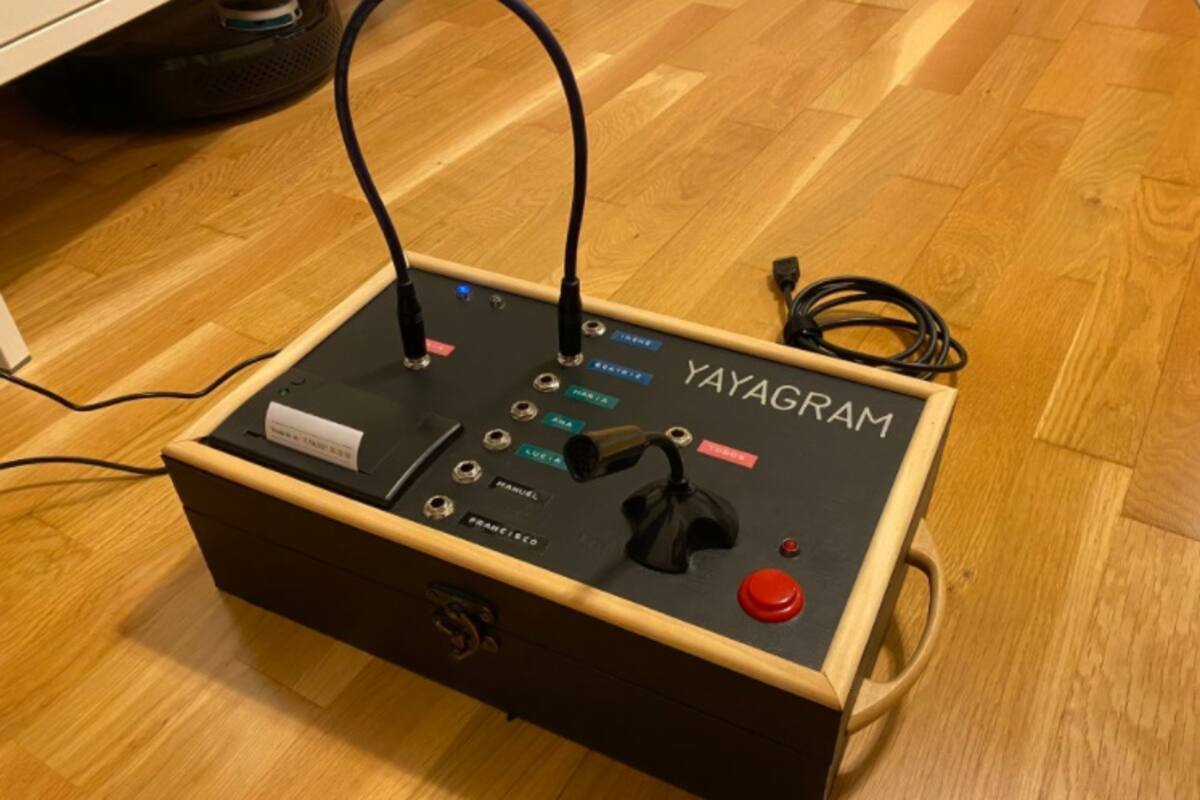 Yayagram, crea nieto una máquina para comunicarse con su abuelita