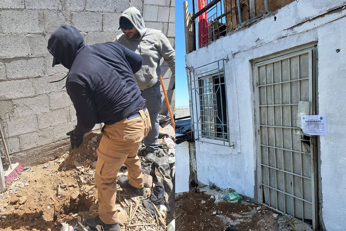 En el primer operativo, se llevó a cabo una inspección en un domicilio ubicado en la calle Mar Mediterráneo, en la colonia Alemán.