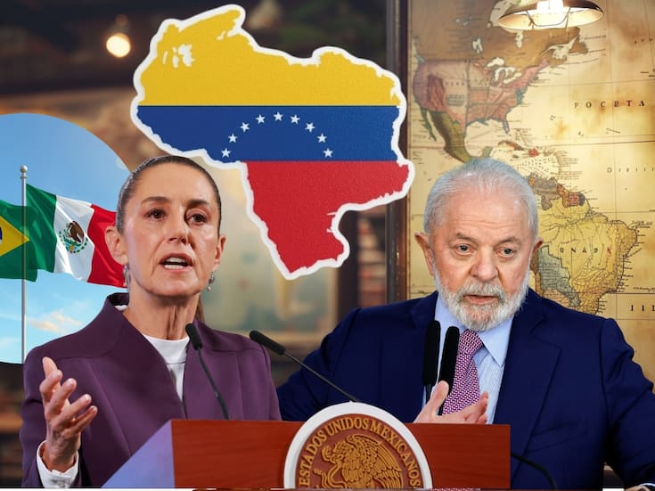 Lula y Sheinbaum llaman al diálogo para evitar un conflicto armado en Venezuela
