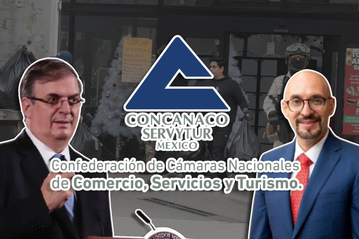 Concanaco aplaude operativos contra productos ilegales y destaca su impacto en la economía mexicana