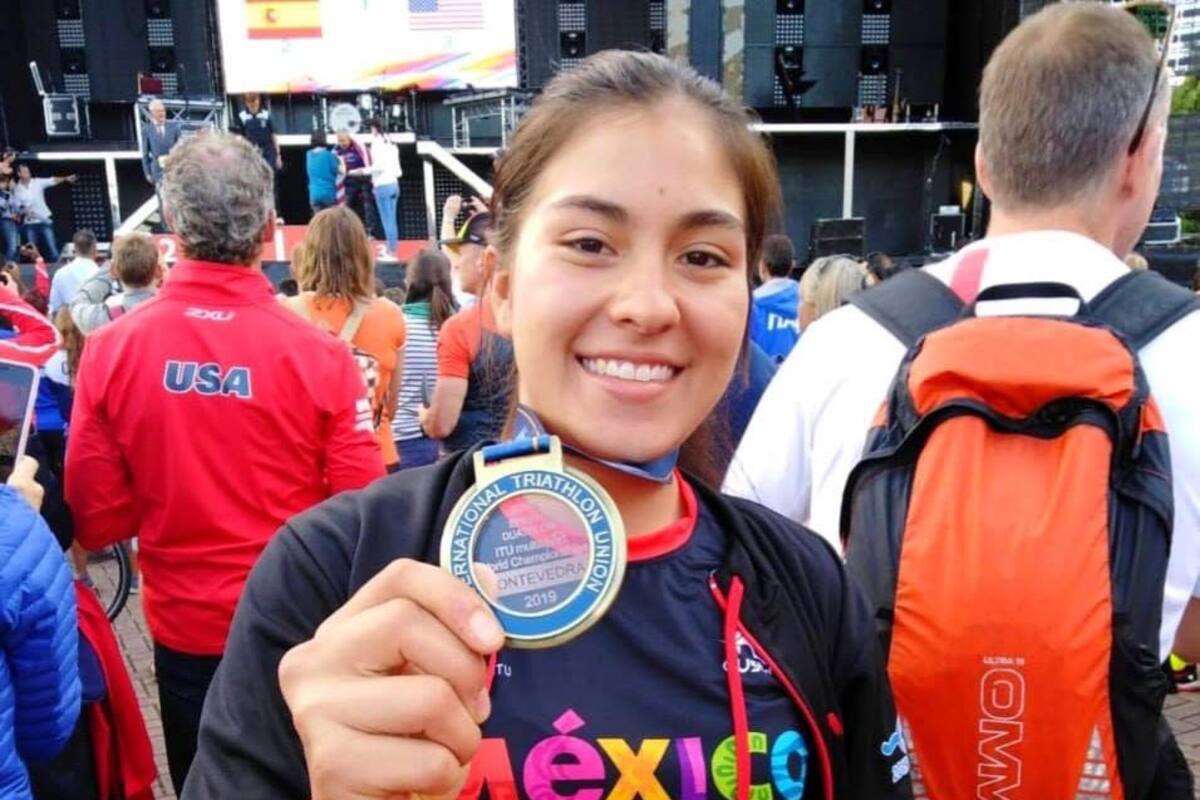 Narda Cuen de Cajeme es la nueva Campeona Mundial Duatlón