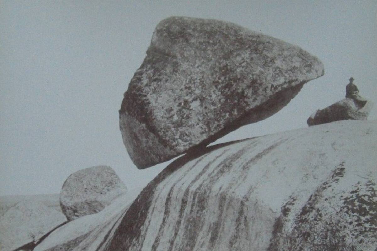 La historia detrás de la “piedra movediza”: Se rompió un 29 de febrero de 1912