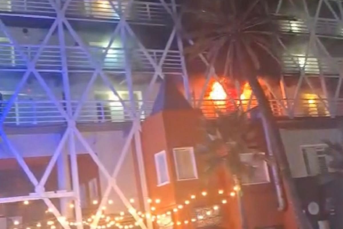 Se incendia habitación de Hotel Festival Plaza en Rosarito