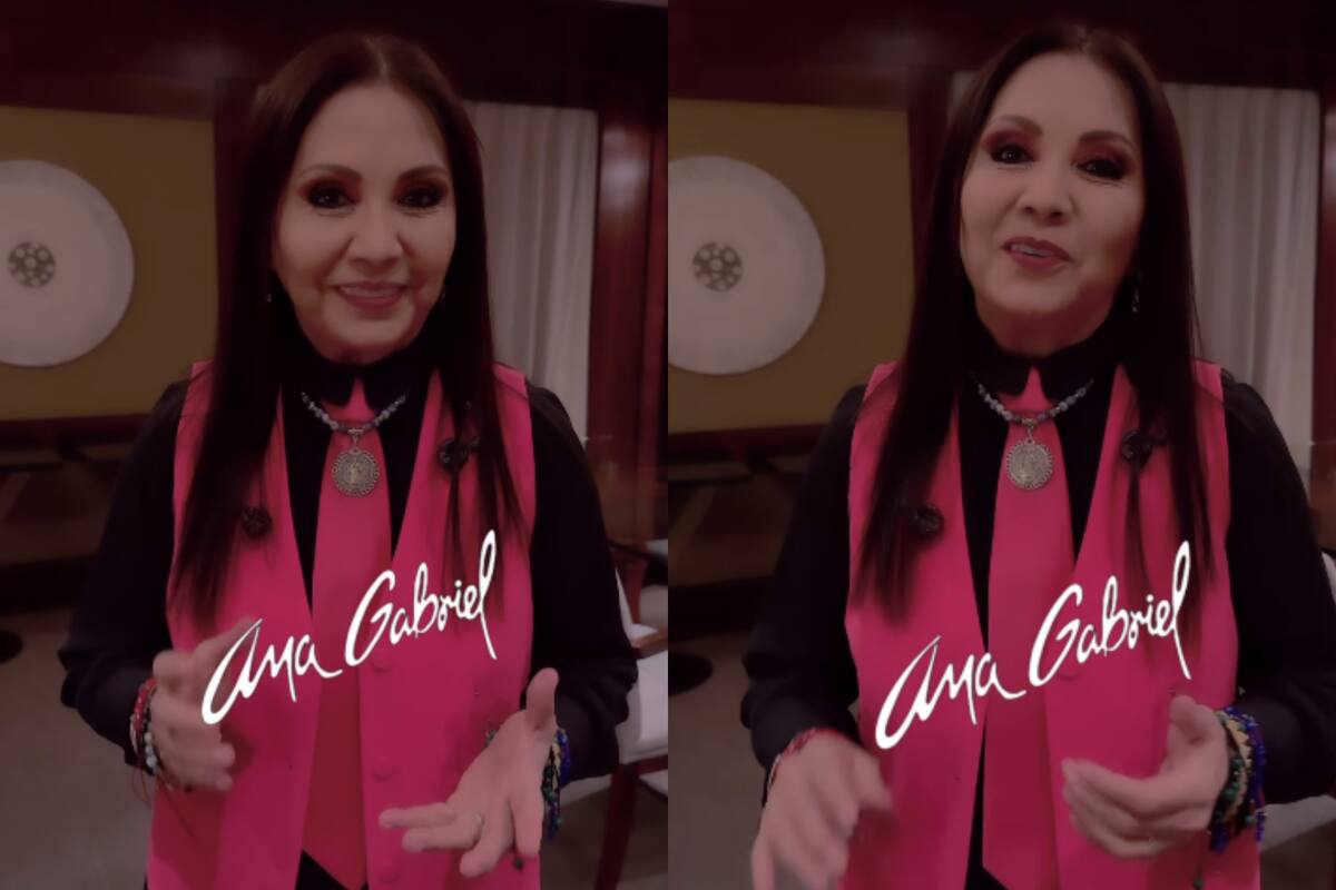 Tras la neumonía Ana Gabriel vuelve a brillar