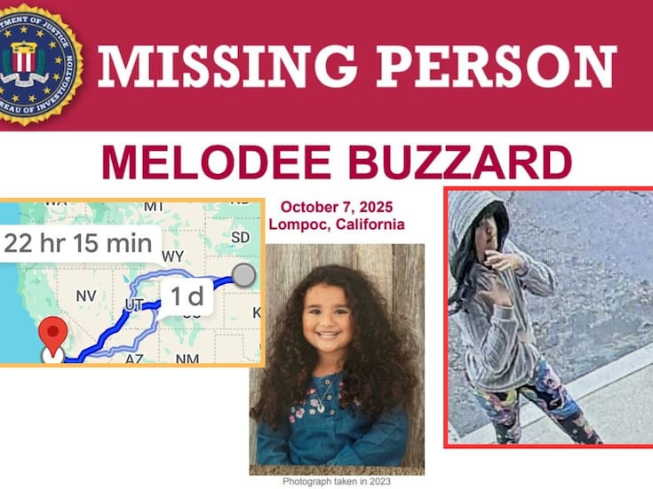 Desaparición de Melodee Buzzard: El misterioso caso de la niña de 9 años que viajó con su madre y no regresó