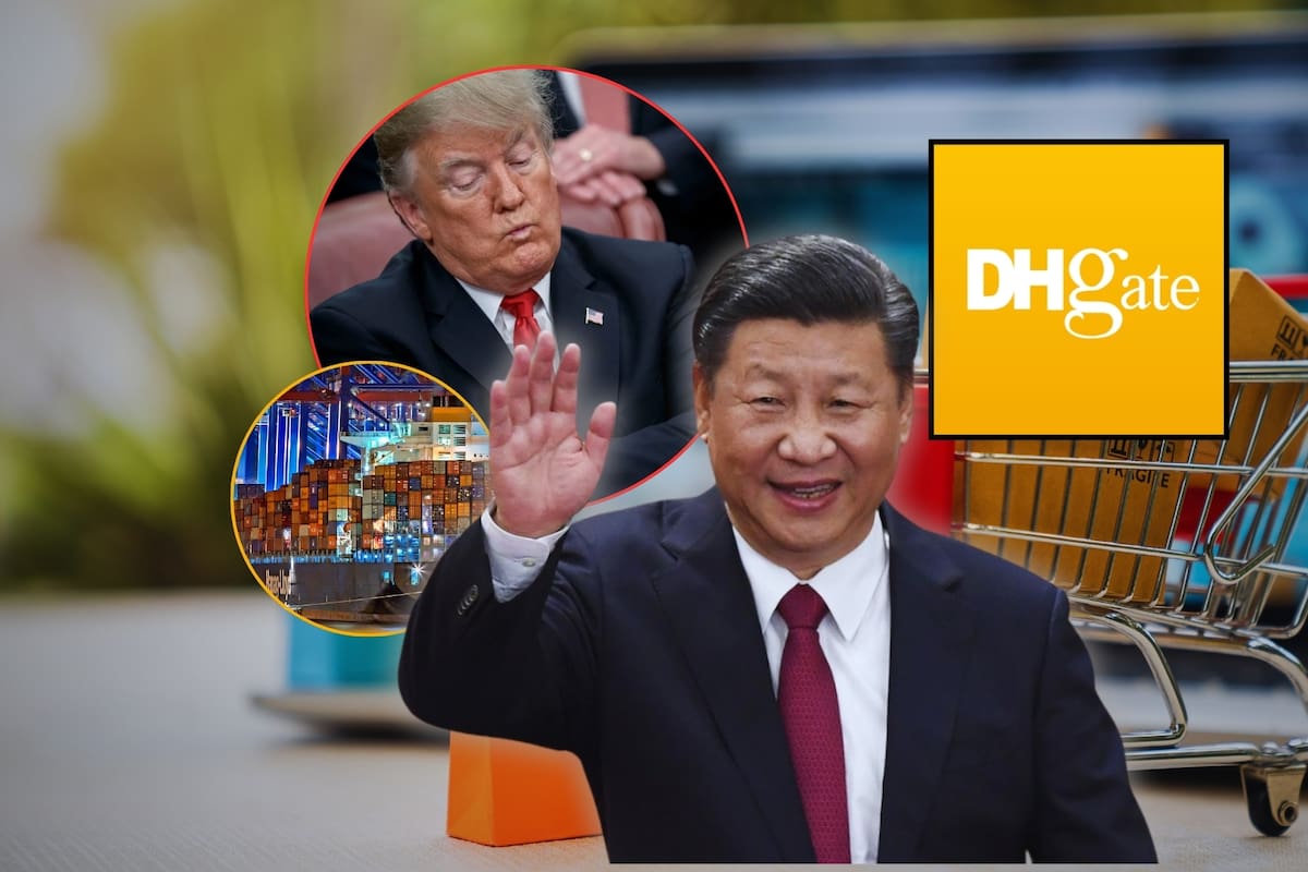 DHgate, la “aplicación amarilla” de productos chinos, se dispara en ventas tras aumento de aranceles de Donald Trump: Ofrece productos “de marca” directos de fábrica muy baratos