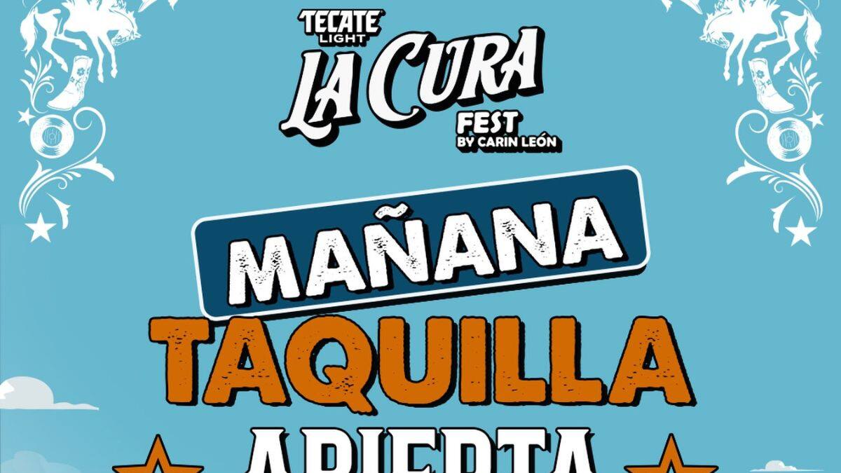La Cura Fest habilita taquillas físicas en la ExpoGan Hermosillo este 14 y 15 de marzo con horario extendido