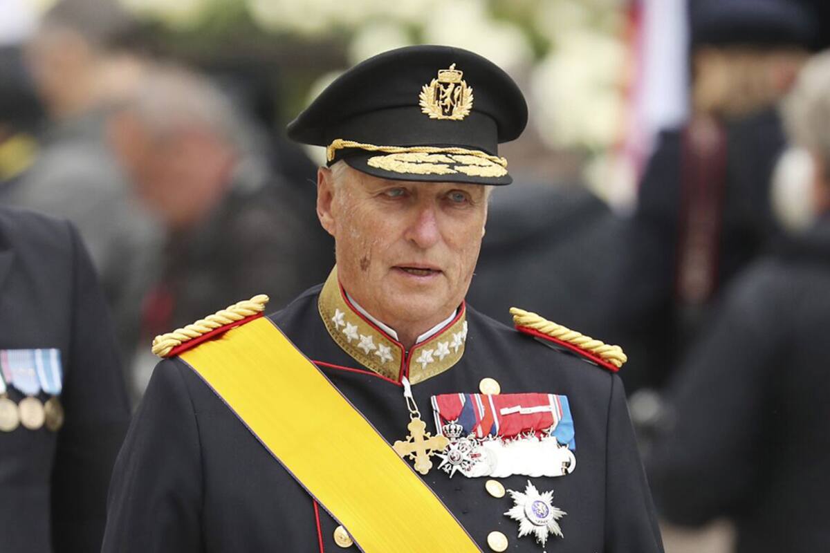 Rey Harald V de Noruega es dado de alta tras una infección