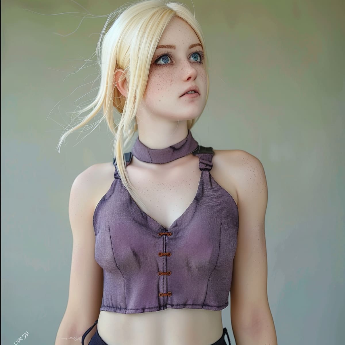 ¿Te imaginas cómo sería Ino Yamanaka, la kunoichi más hermosa y poderosa de Naruto, si fuera una persona real?