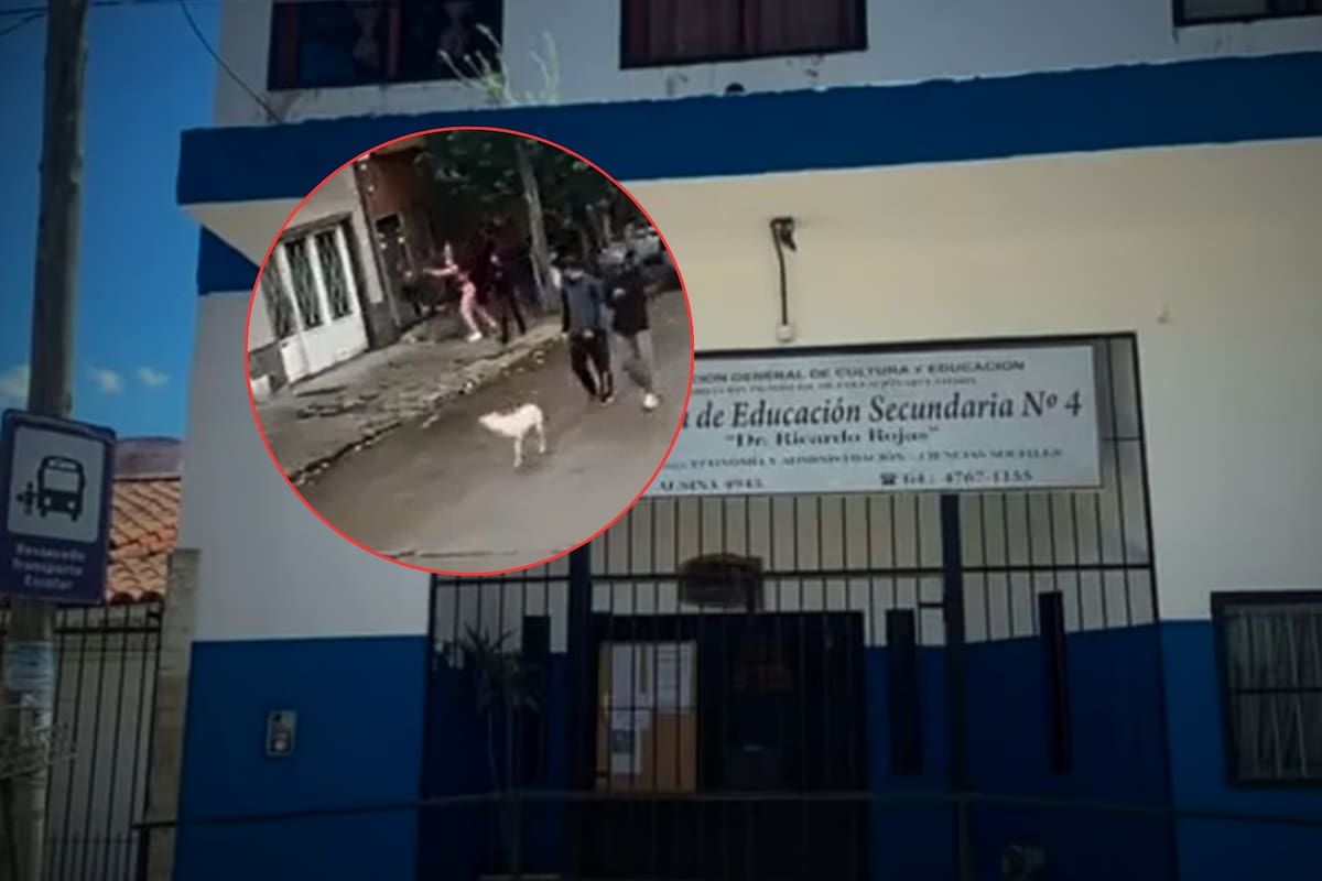 IMÁGENES FUERTES: Una estudiante de 14 años apuñaló a su novio de 15 con el que llevaba 2 semanas de relación frente a toda la escuela porque no quería que hablara con ninguna otra chica de su clase