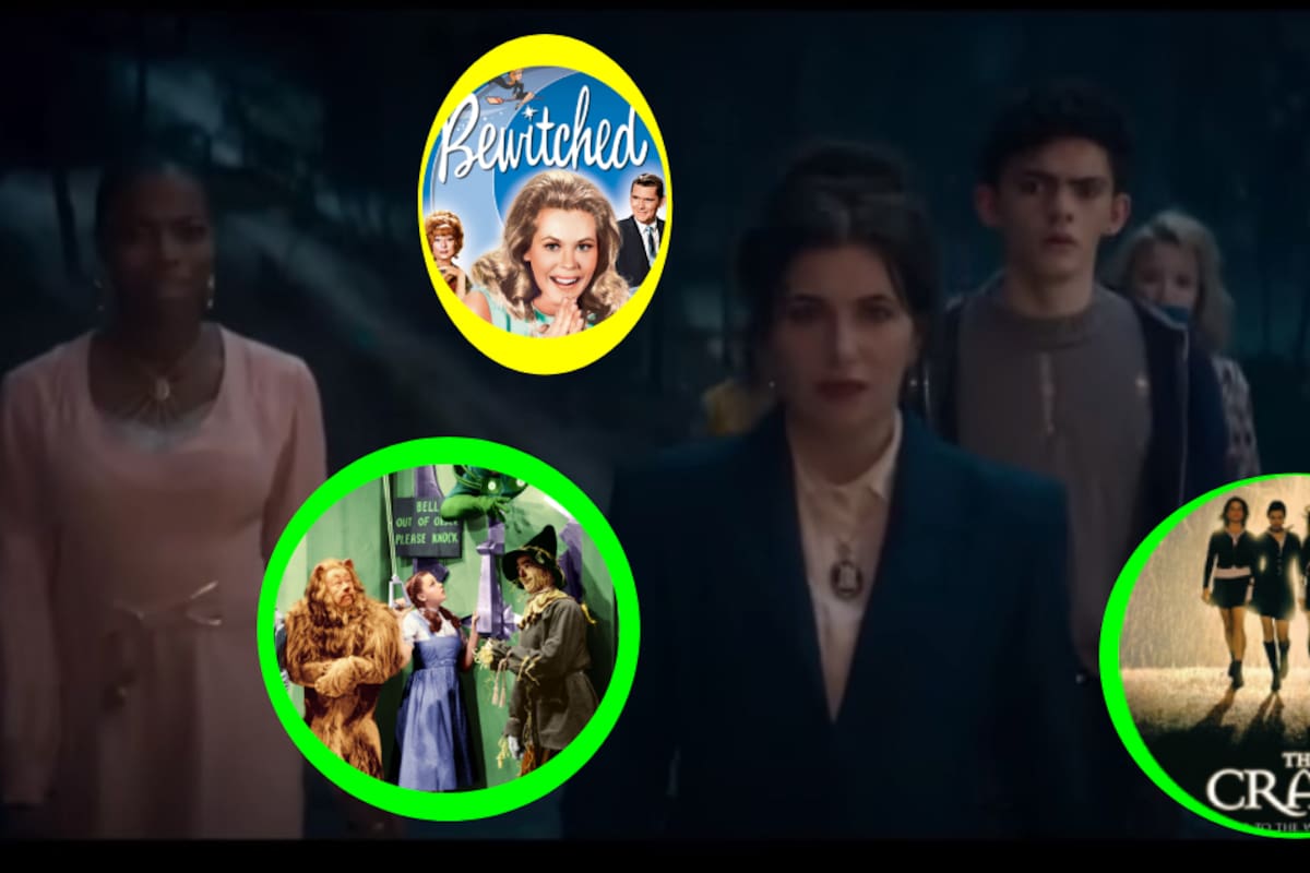 ¿Cuáles son las referencias que aparecen en los créditos finales de Agatha All Along?