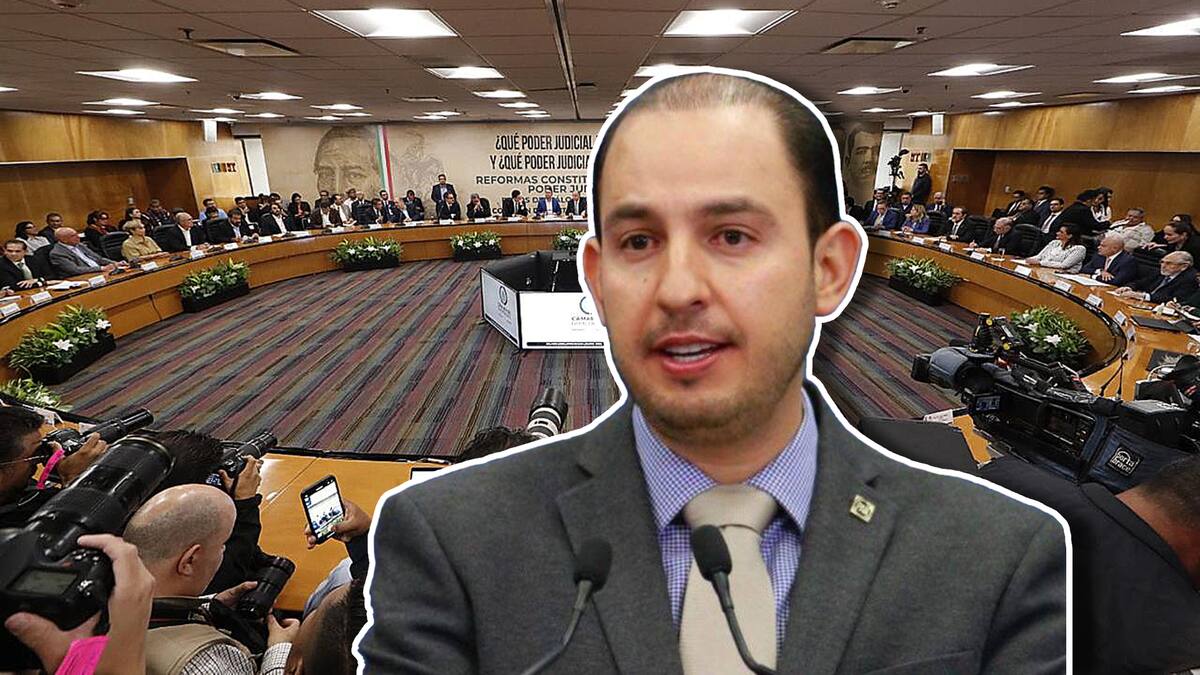 De acuerdo a un comunicado explicaron que el pleno aprobó la licencia que solicitó el senador Marko Cortés Mendoza Foto: Especial