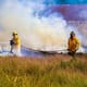Servicios de Bomberos de Cajeme aumentan hasta 40% en 2026; 7 de cada 10 son por incendios de pasto seco y casas abandonadas