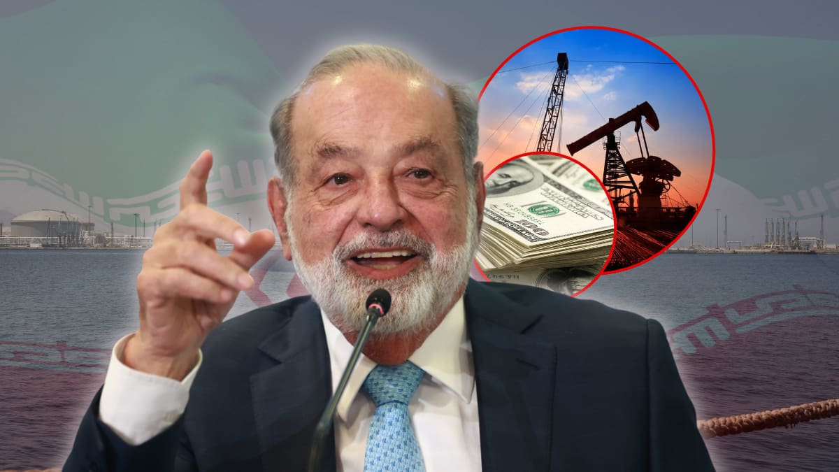 Carlos Slim aprovecha el alza del petróleo por el conflicto con Irán y vende acciones de dos empresas estadounidenses por más de 1,150 millones de dólares sin perder el valor de sus inversiones restantes