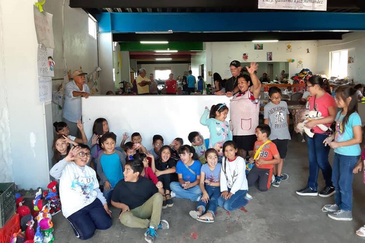 Comité binacional apoya con donaciones a niños de Tijuana