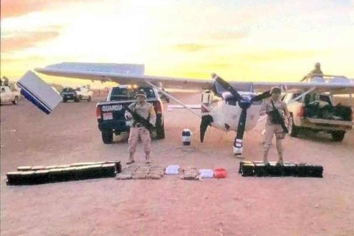 Avioneta con drogas salió de Los Mochis