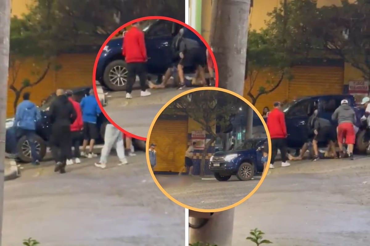 Linchamiento en Brasil: Jóvenes atacan brutalmente a conductor con su propia camioneta
