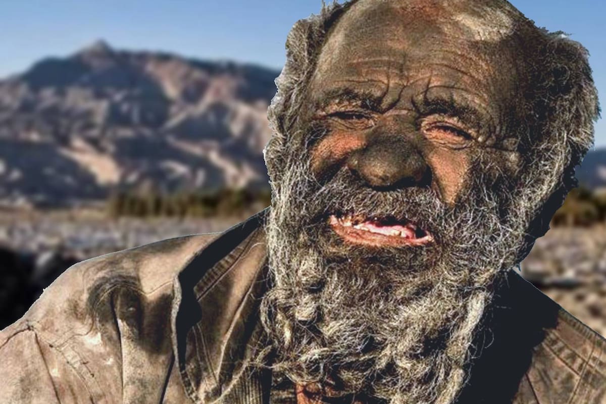 Muere el hombre "más sucio" del mundo a los 94 años: tenía más de medio siglo sin bañarse