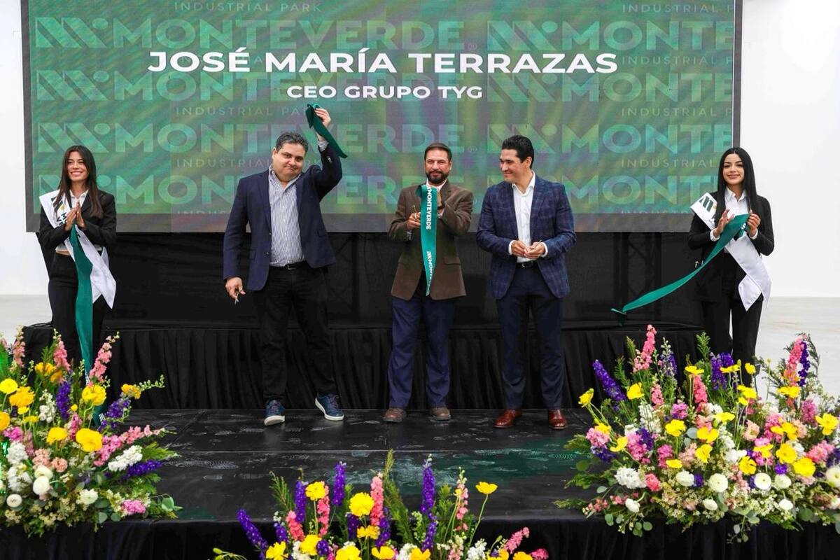 En la inauguración estuvieron presentes Juan Pablo Retes, socio de Conquer Industrial y José María Terrazas, CEO de Grupo TyG.
