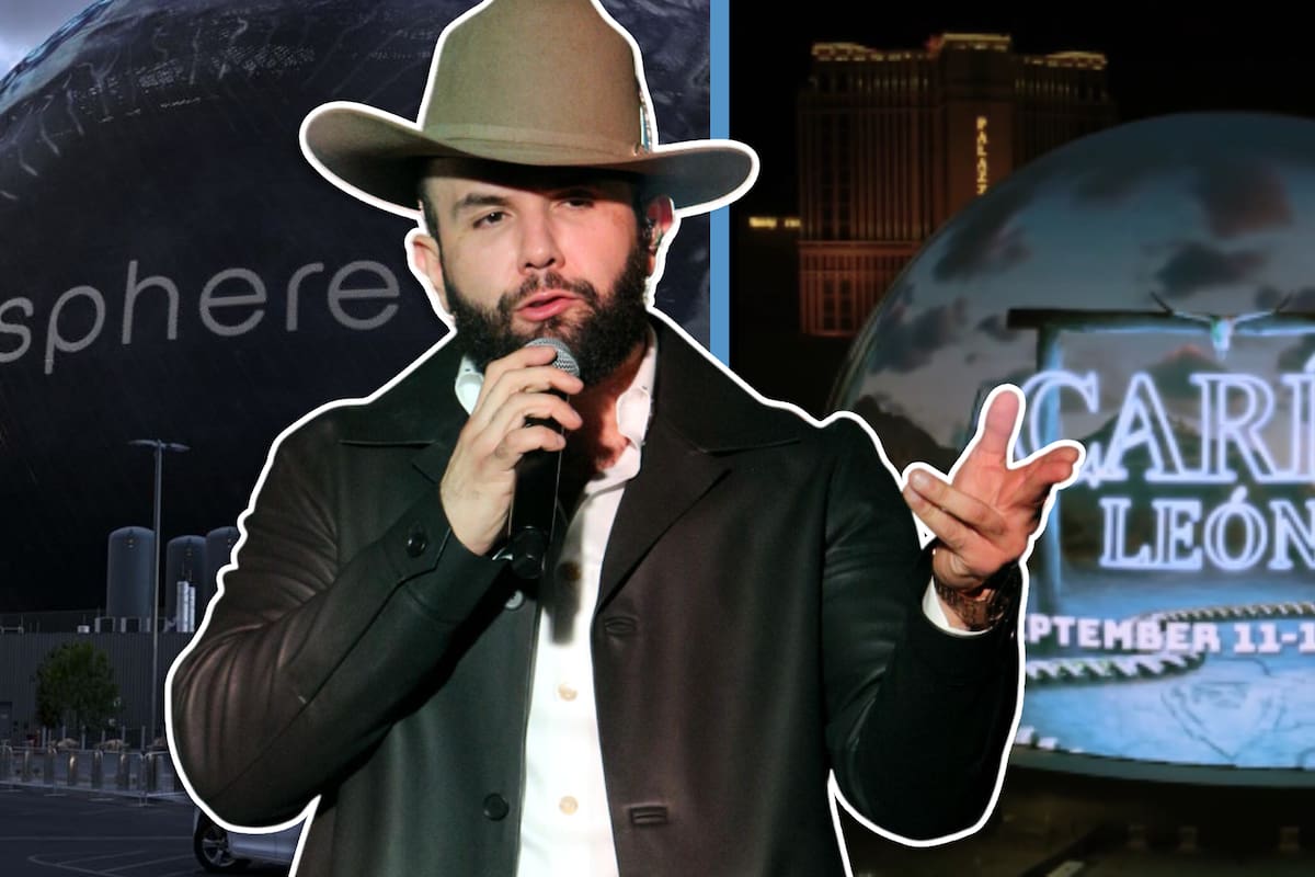 “Del desierto de Sonora al desierto de Nevada”: Carín León listo para brillar en The Sphere de Las Vegas