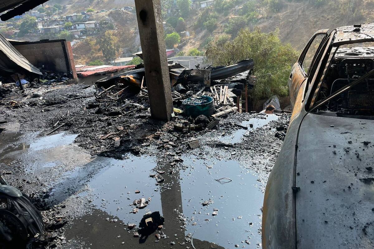 Invidente rescatado de incendio pide apoyo de la ciudadanía