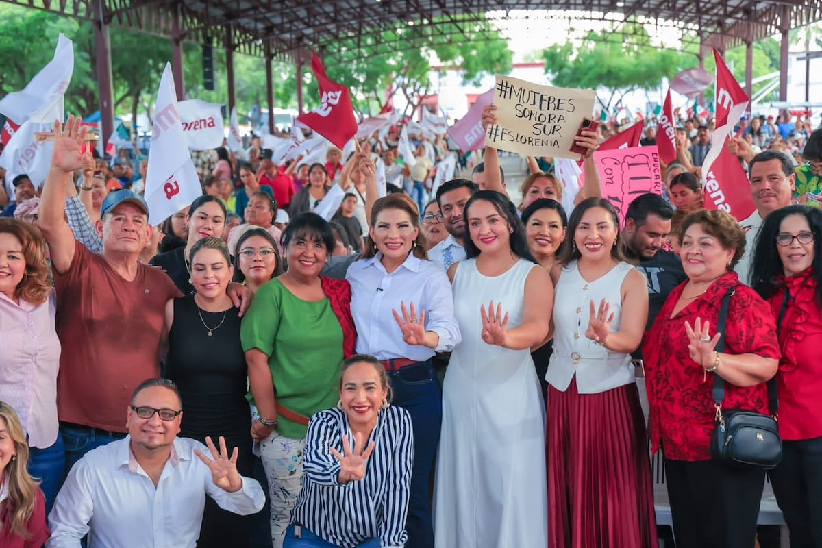 Lorenia Valles cierra fuerte rumbo a la Coordinación Estatal de la Transformación en Sonora