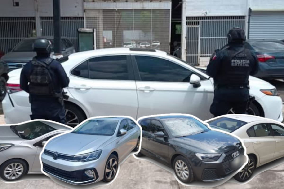 Camry robado, Audi con denuncia y placas falsas: cinco autos asegurados en Culiacán tras operativos sorpresa