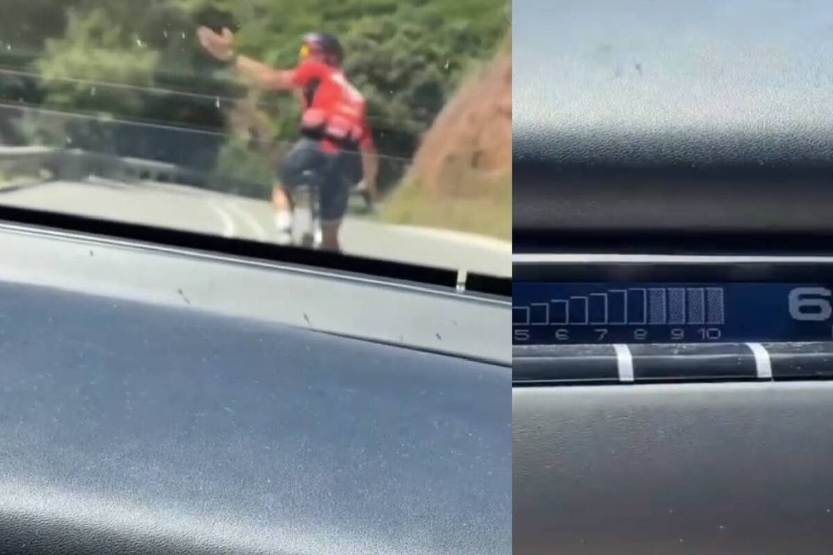 TIKTOK: Quiso denunciar a un ciclista y el que estaba mal era él