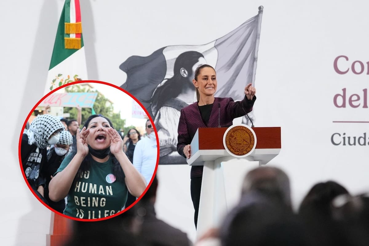 Sube a 61 connacionales detenidos por redadas y disturbios en Los Ángeles: Sheinbaum