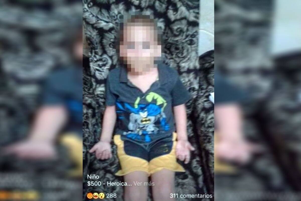 Tía pone en venta a su sobrino en red social porque "No dejaba de llorar"