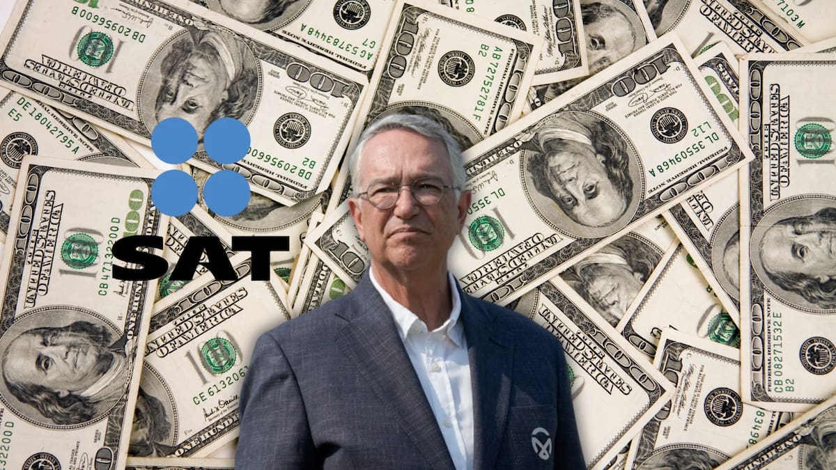 La Suprema Corte de México confirma la deuda de 48,356 millones de pesos de Ricardo Salinas Pliego con el SAT. (AP, Canva)