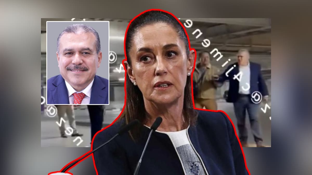 Aparentemente alcoholizados, el Diputado del PT, Wblester Santiago Pineda, y un funcionario de la Junta de Caminos agreden a personal de una plaza comercial, Sheinbaum pide investigarlos