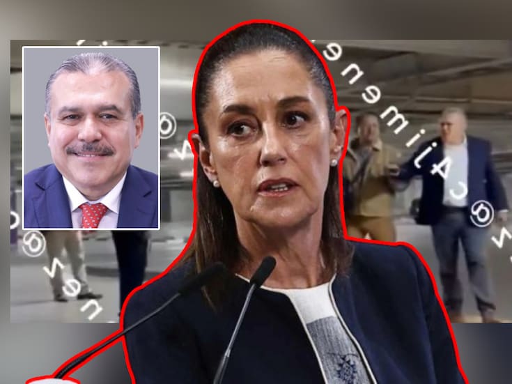 Aparentemente alcoholizados, el Diputado del PT, Wblester Santiago Pineda, y un funcionario de la Junta de Caminos agreden a personal de una plaza comercial, Sheinbaum pide investigarlos