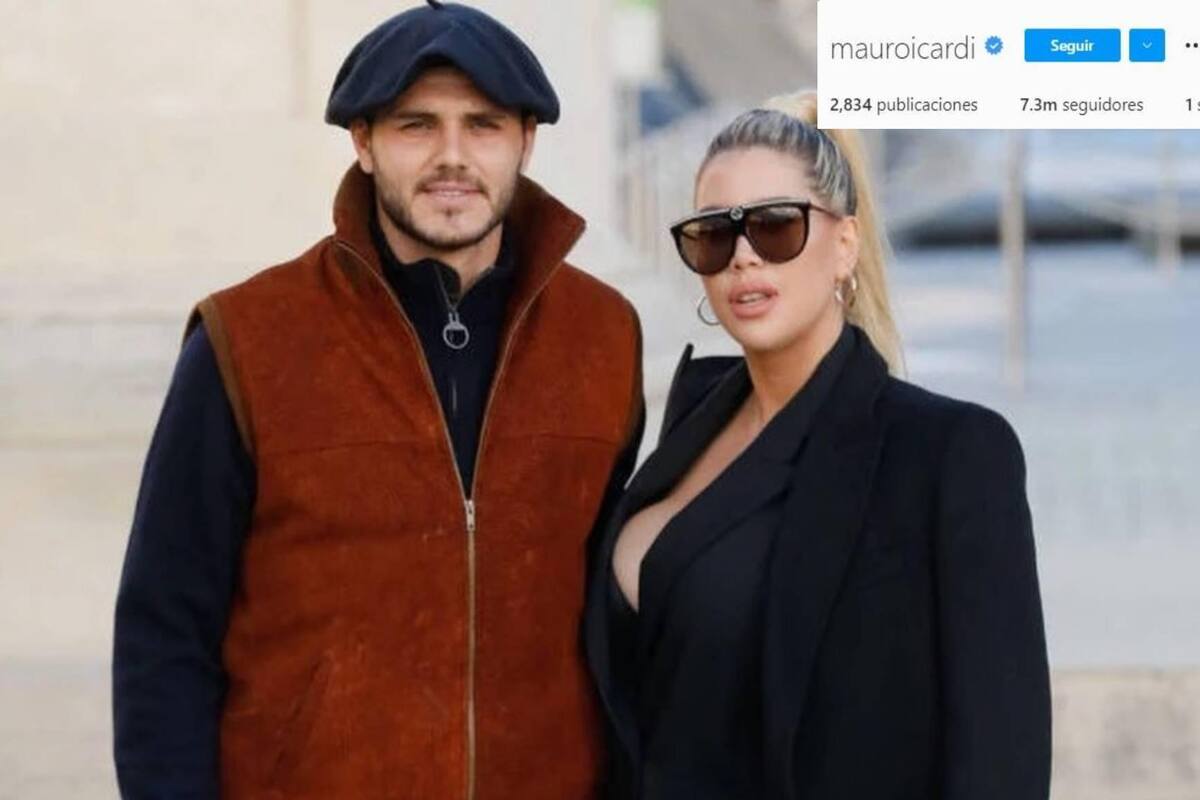 Mauro Icardi deja de seguir a todos en Instagram; solo sigue a Wanda