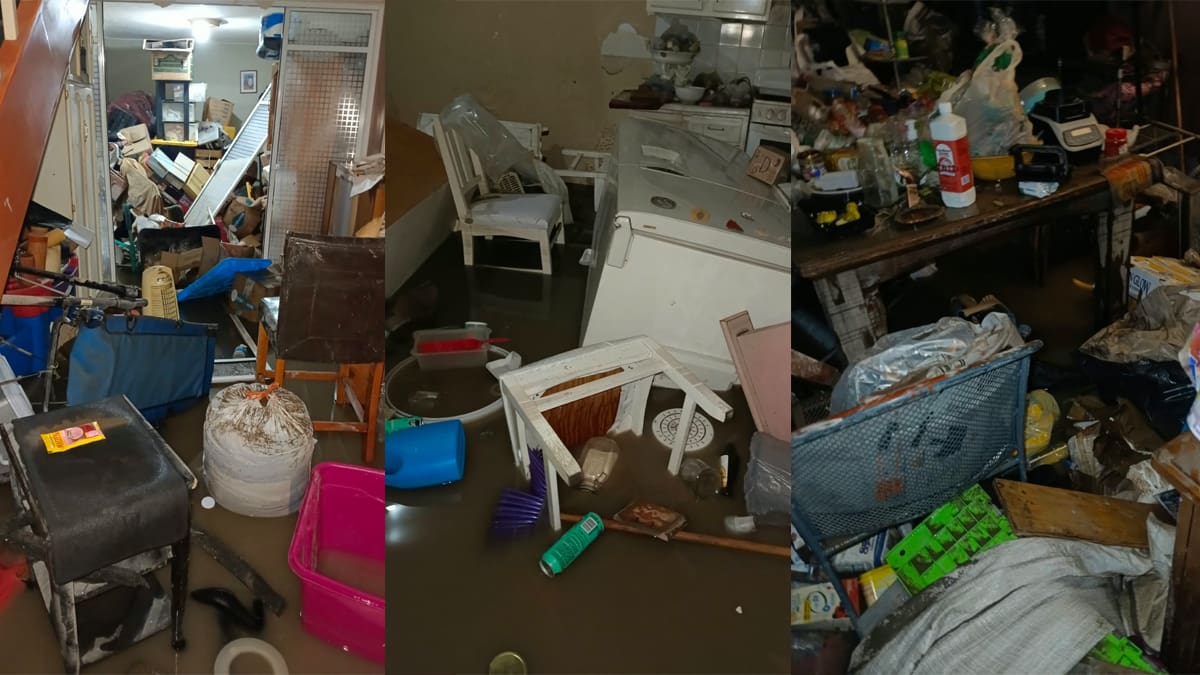 “Perdí todo mi patrimonio”: las inundaciones destruyeron 52 años de trabajo de Adriana en Tijuana y ahora necesita medicamentos, ropa y ayuda para volver a empezar