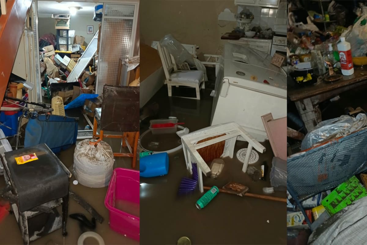 “Perdí todo mi patrimonio”: las inundaciones destruyeron 52 años de trabajo de Adriana en Tijuana y ahora necesita medicamentos, ropa y ayuda para volver a empezar