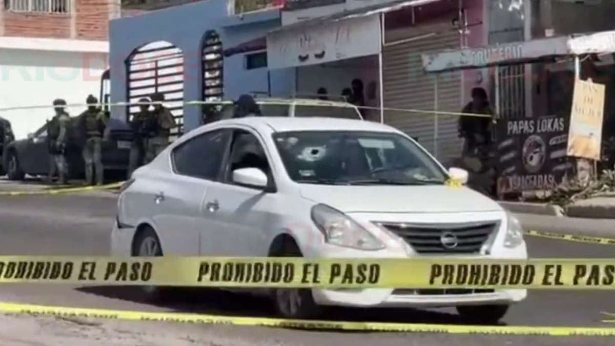 Asesinan en Culiacán a un comandante de la Policía Estatal durante un ataque armado en plena vía pública