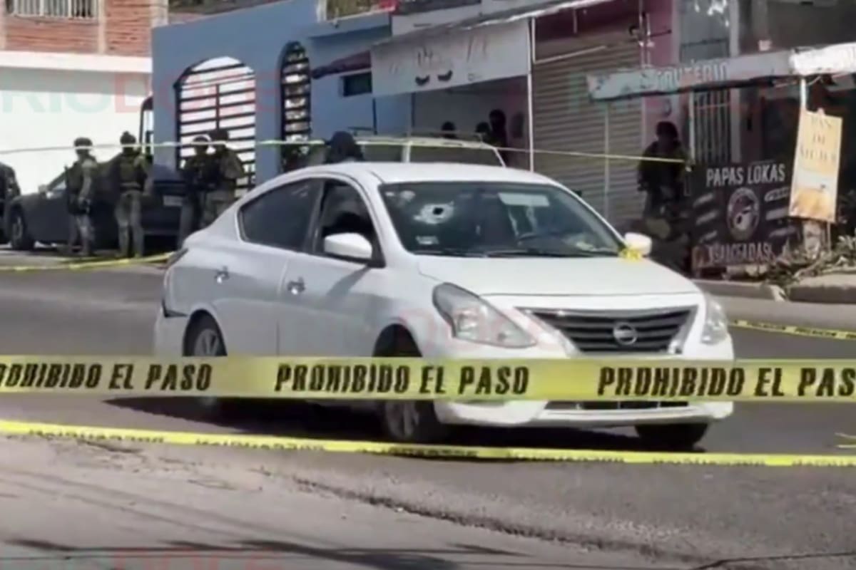 Asesinan en Culiacán a un comandante de la Policía Estatal durante un ataque armado en plena vía pública