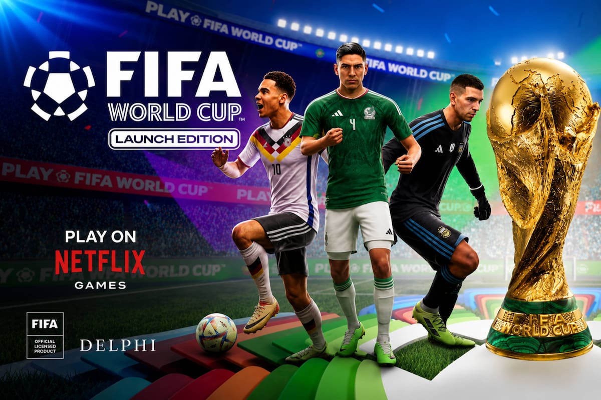 Ya puedes jugar el nuevo FIFA del Mundial 2026 en tu cuenta de Netflix… solo necesitas tu celular como control