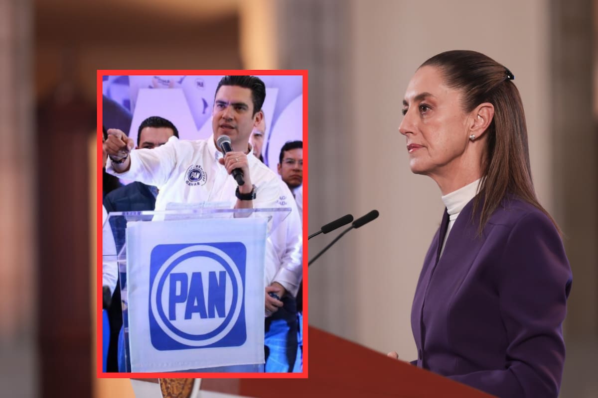 Sheinbaum concuerda con Felipe Calderón: Jorge Romero, el nuevo dirigente del PAN, es “el jefe del Cártel Inmobiliario", asegura