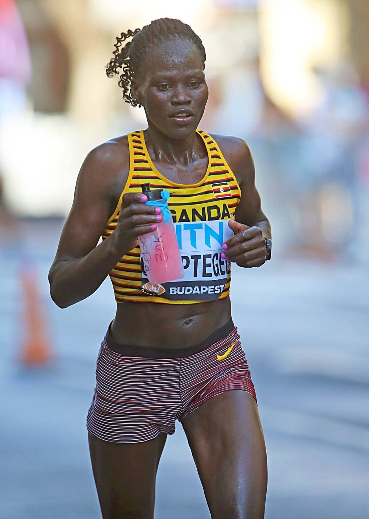 Rebecca Cheptegei. | Crédito: X @JanetMuseveni